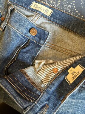 Madewell Flea Market Flare Jeans 30 | High Rise Medium Wash Vintage Style Denim